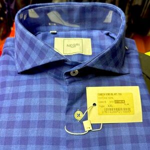 Casual shirt by Michael Negri made in Italy